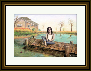 fishing little girl 8c