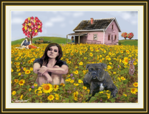 Samson and Delila at the pink house 3bf